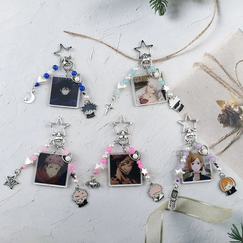 Handmade Jujutsu Inspired Keychains JJK Phone&Bag Charms Yuji Nobara