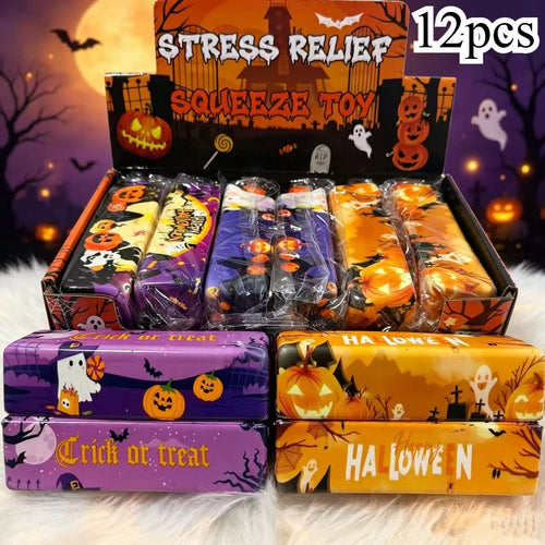 Halloween Slow Rising Butter Stick Squishy Toy Soft Wet Elastic
