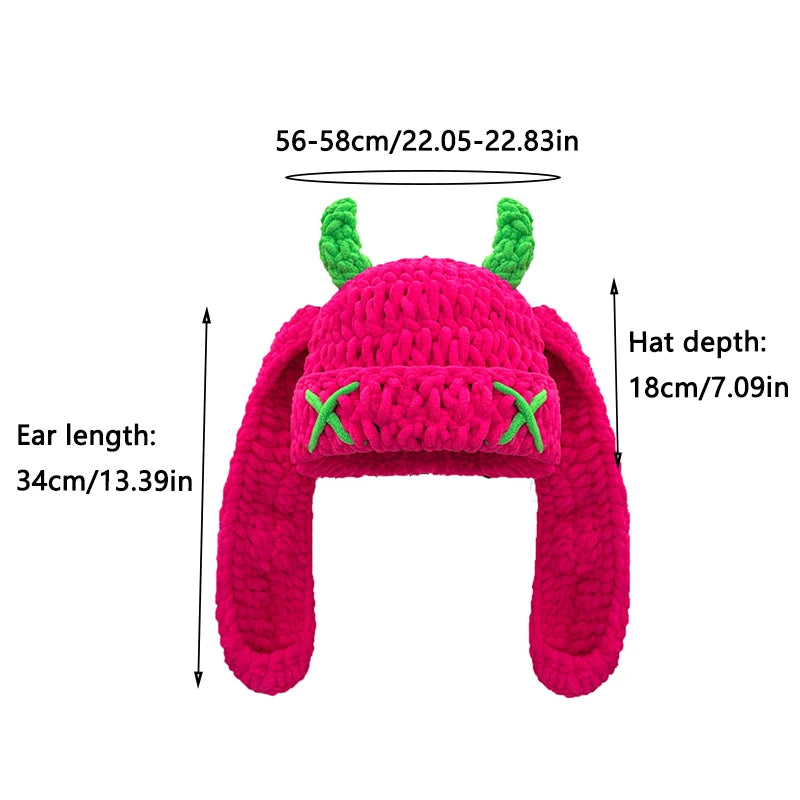 Casual Y2K SkullCap Hats Ski Caps
