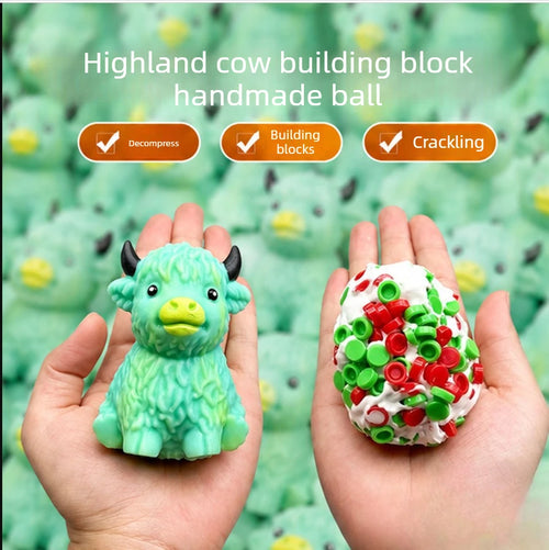 Butter Stick Squishy Fidget Toy, Crunchy Squeeze Stress Ball,Soft