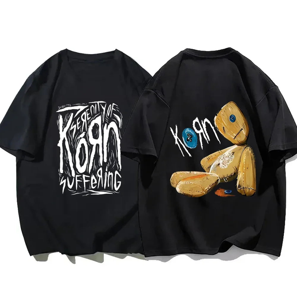 Korn Rock Band Shirt Korn WORLD TOUR Music