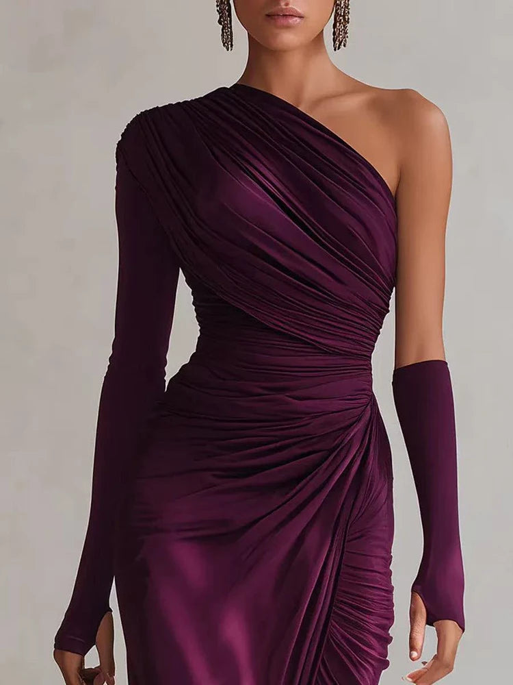 Elegant Split Party Dress