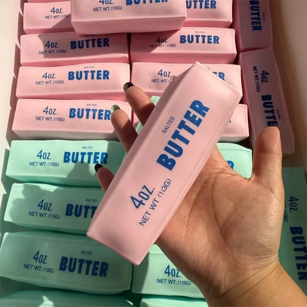 Butter Stick Squishy Fidget Toy, Crunchy Squeeze Stress Ball,Soft