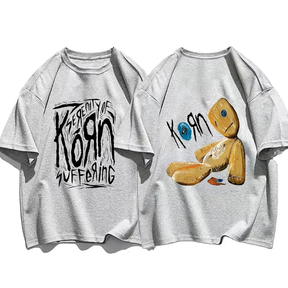 Korn Rock Band Shirt Korn WORLD TOUR Music
