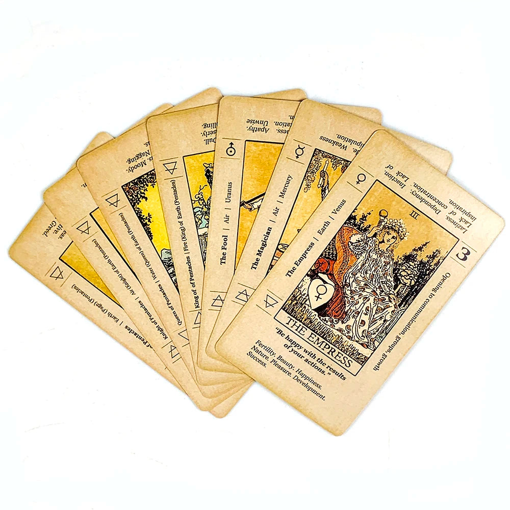 Meaning Tarot Card A 78 Cards With Meaning On Them Beginner Tarot