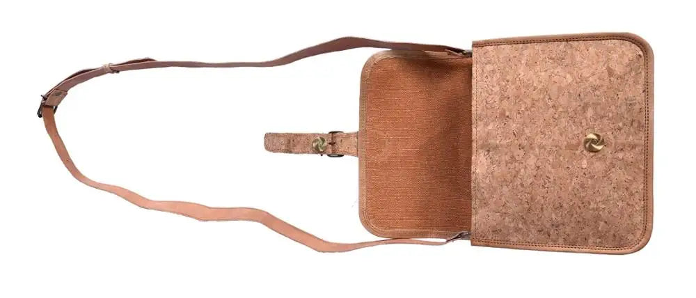 Leather Camel Color Handmade Vintage Crossbody Sling Messenger Bag